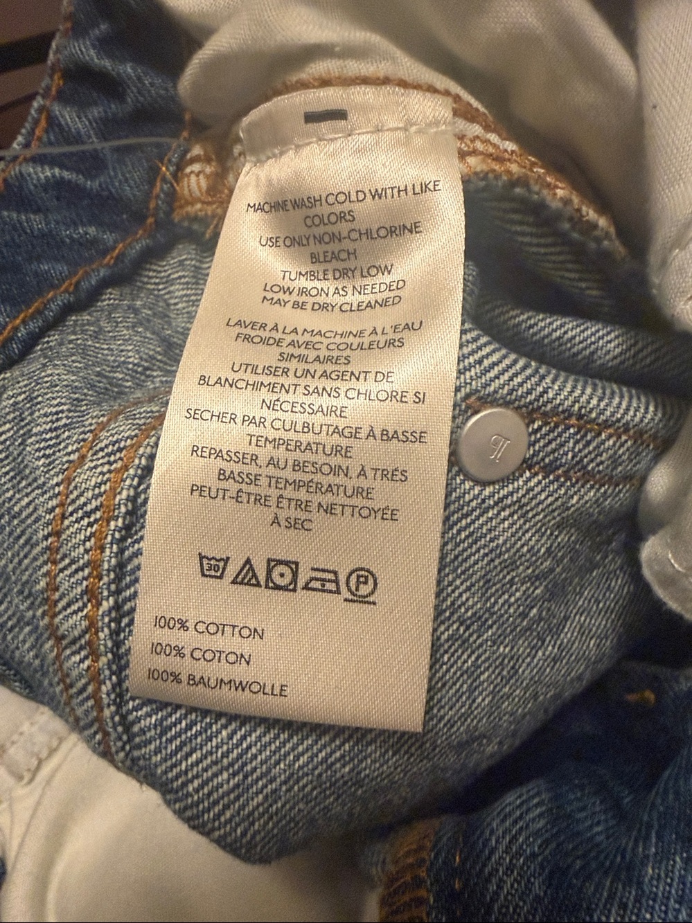Pilcro by Anthropologie High-Rise Denim Bermuda Raw Hem Shorts Size 18W - Picture 6 of 7